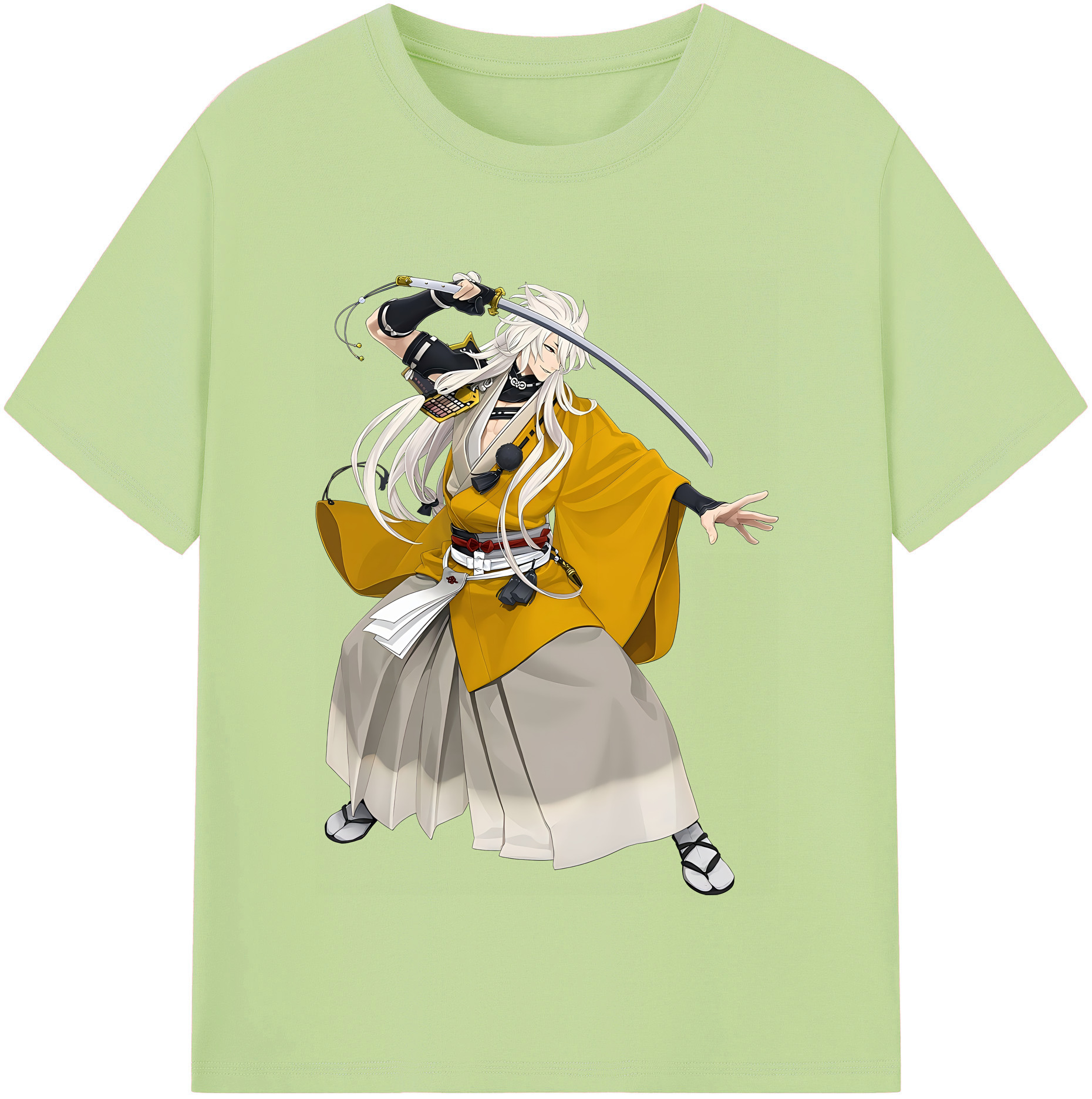 （画像用） 刀剣乱舞 Touken Ranbu 綿100％半袖Tシャツ（フロントプリント）